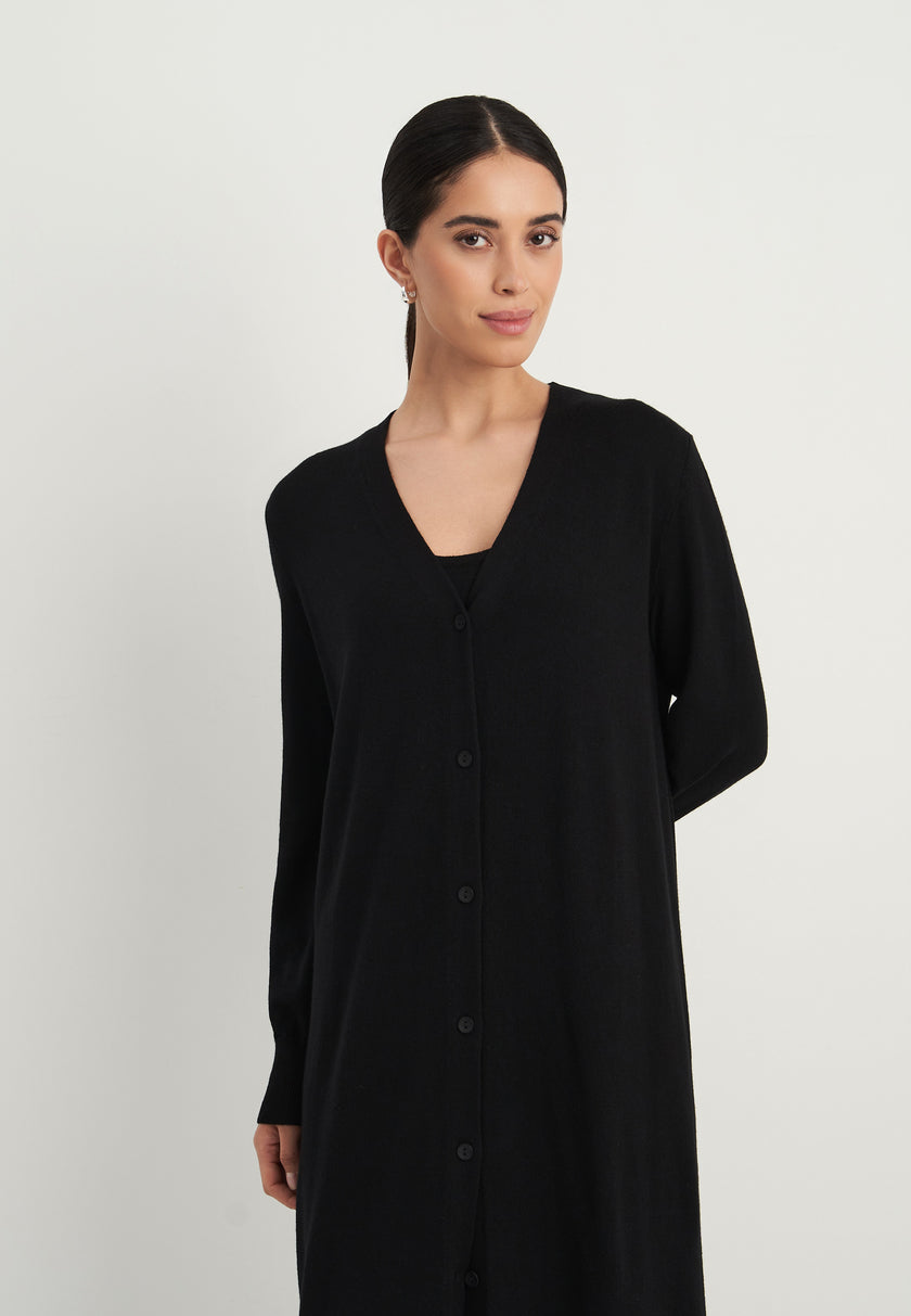 STORY cardigan, black