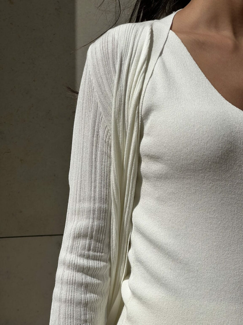 VESTA cardigan, ivory