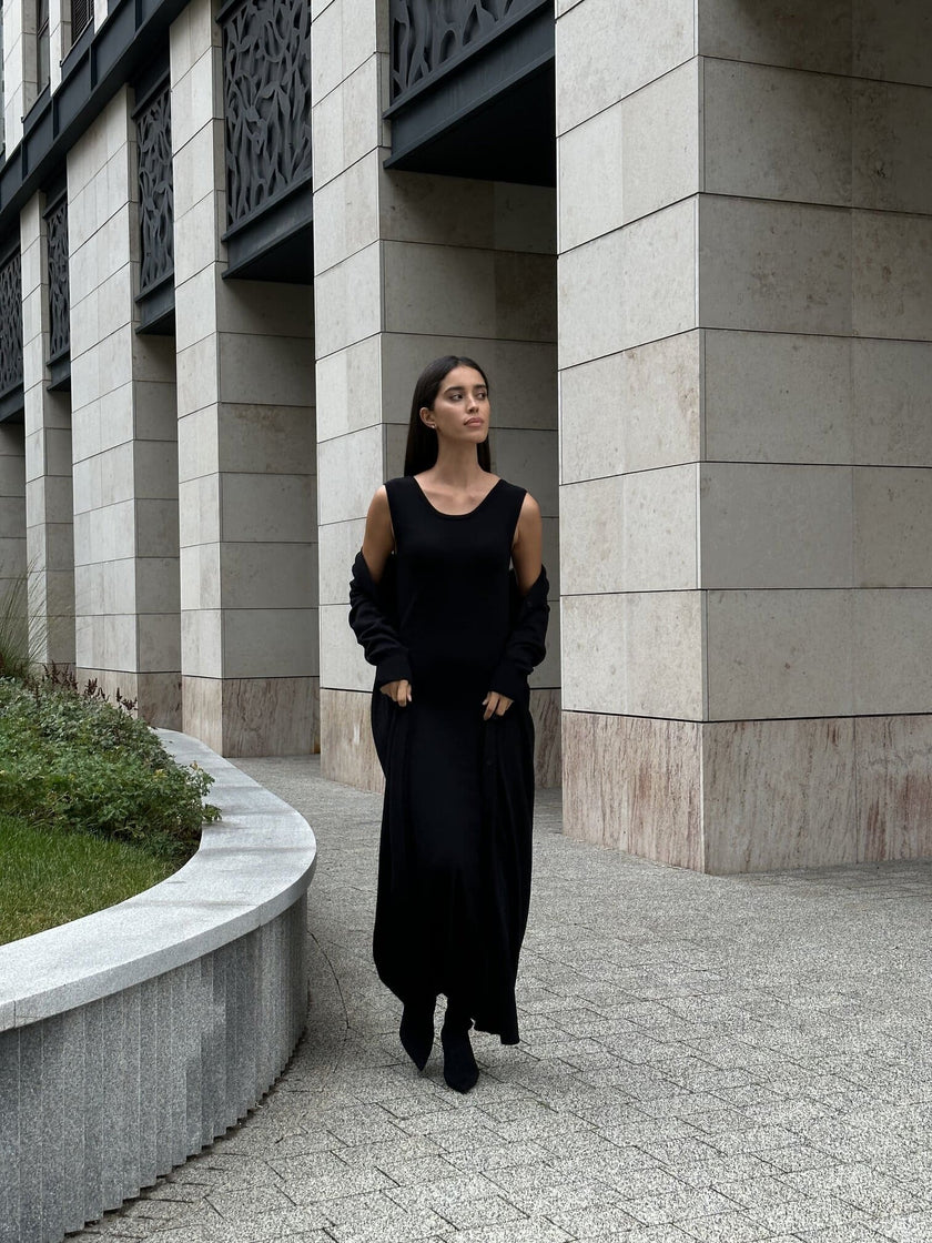 STORY cardigan, black
