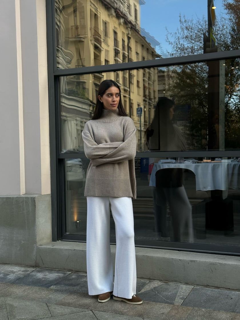 ANDREA pants, white