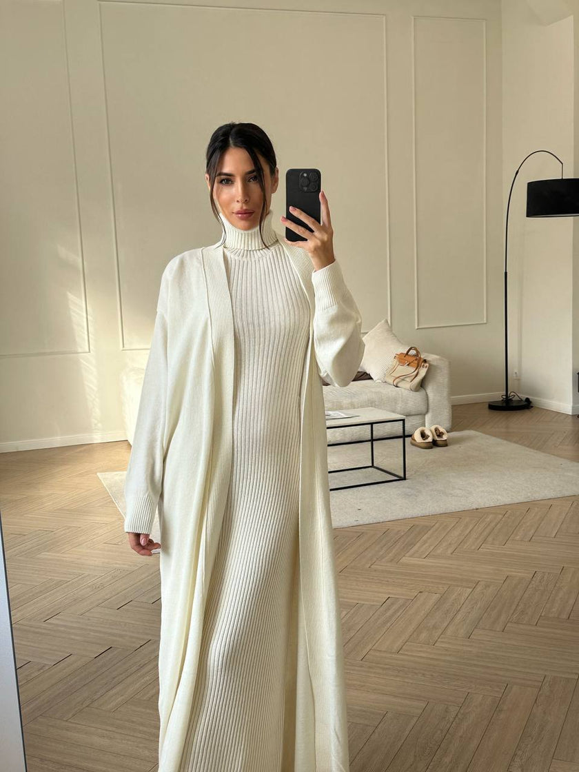 TATUM cardigan, milk
