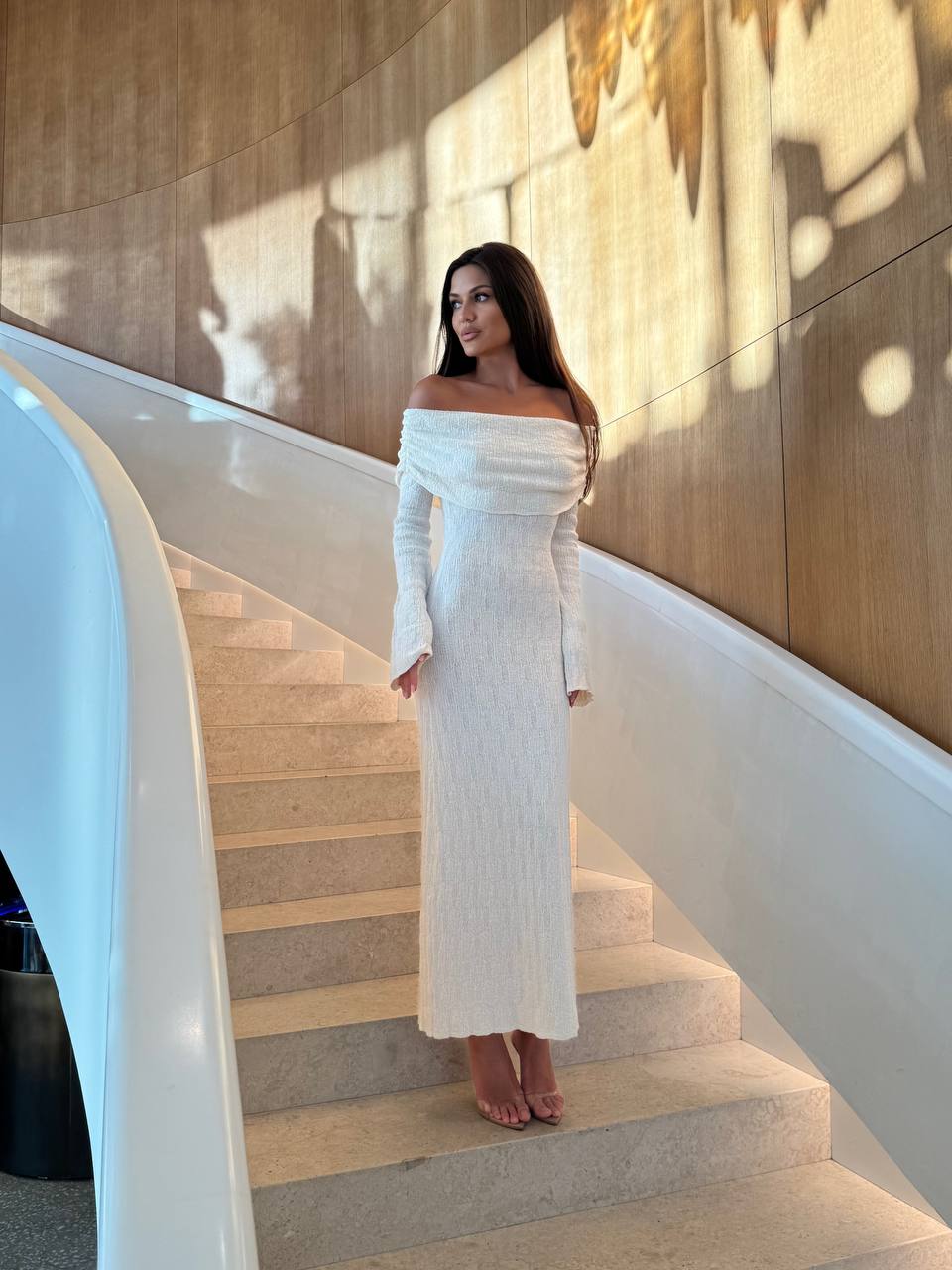 DAVIDA dress, milk