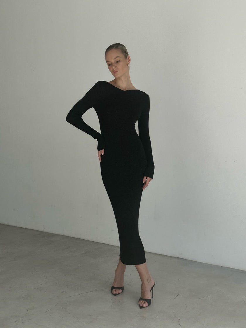 AREESHA dress, black