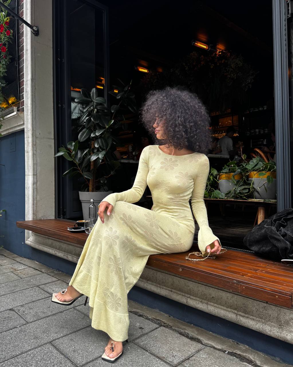 GAYA dress, lemon