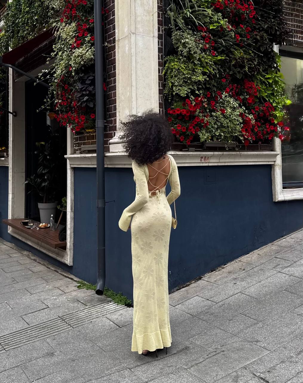 GAYA dress, lemon