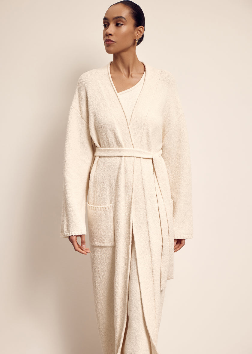 ROMEE cardigan long, milk