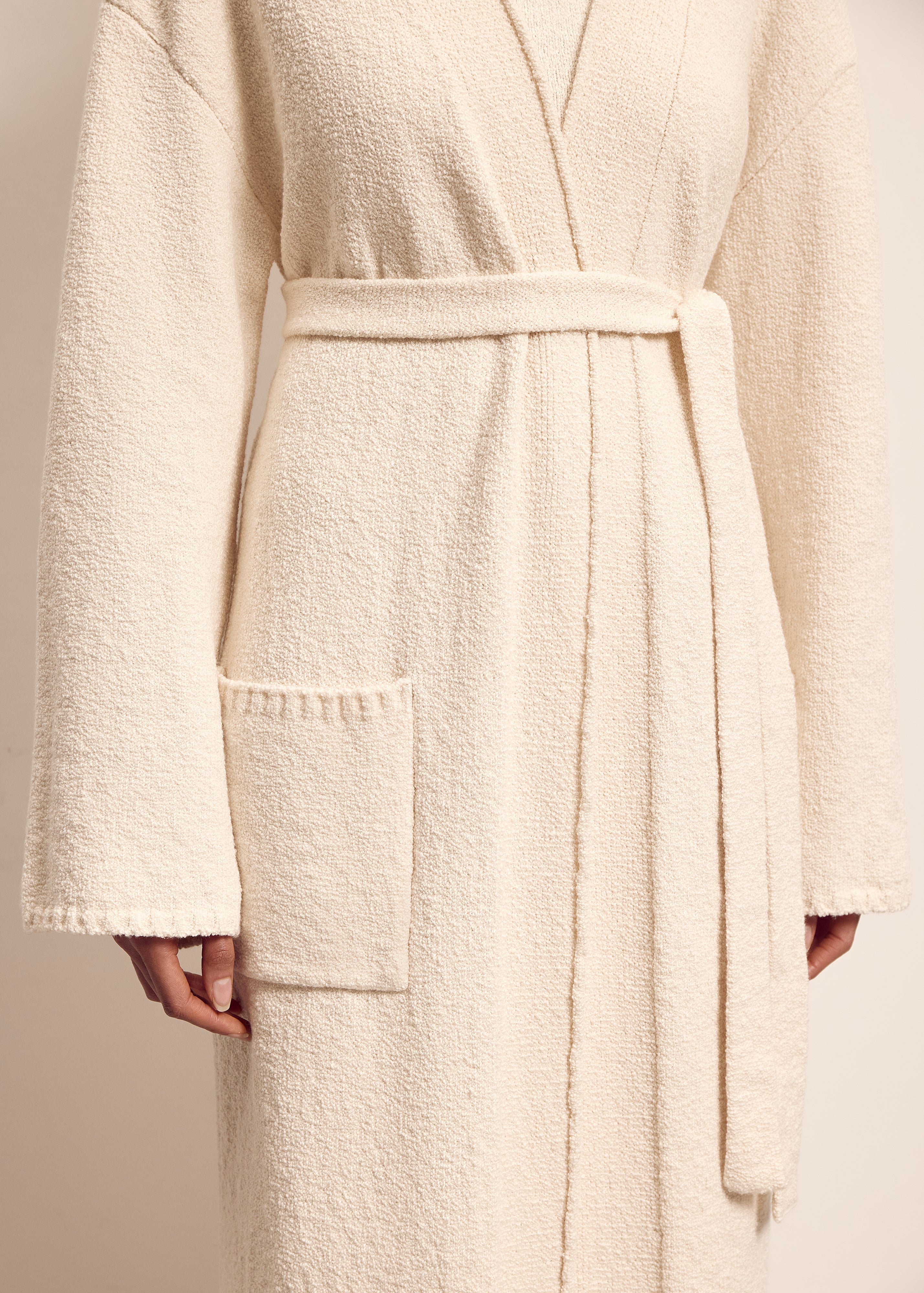 ROMEE cardigan long, milk