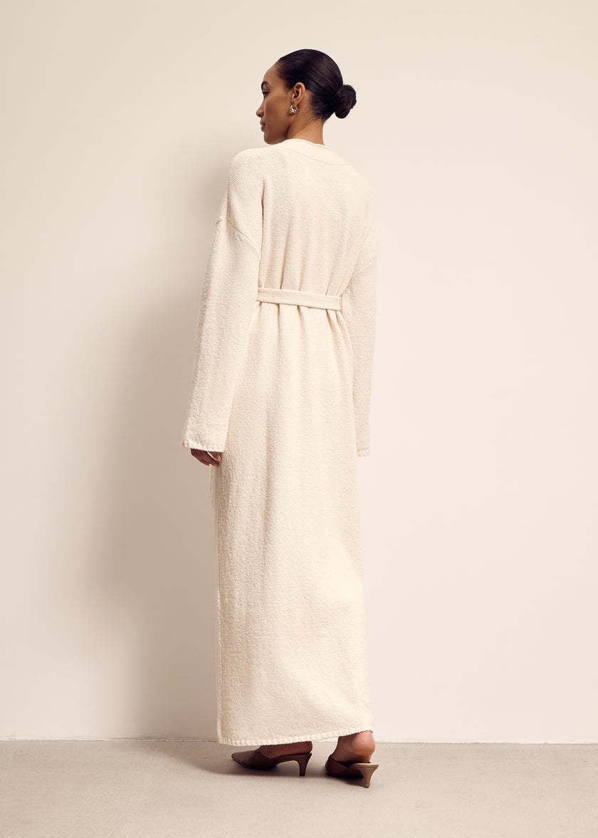 ROMEE cardigan long, milk