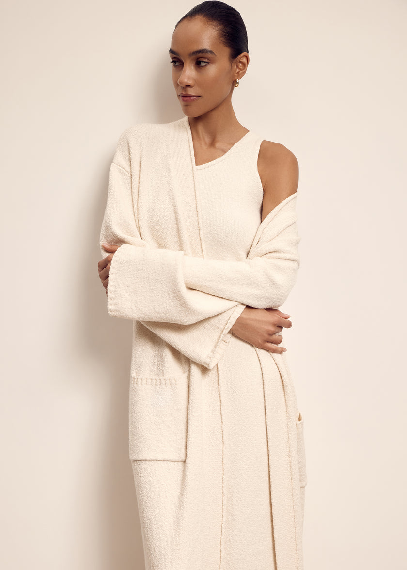 ROMEE cardigan long, milk