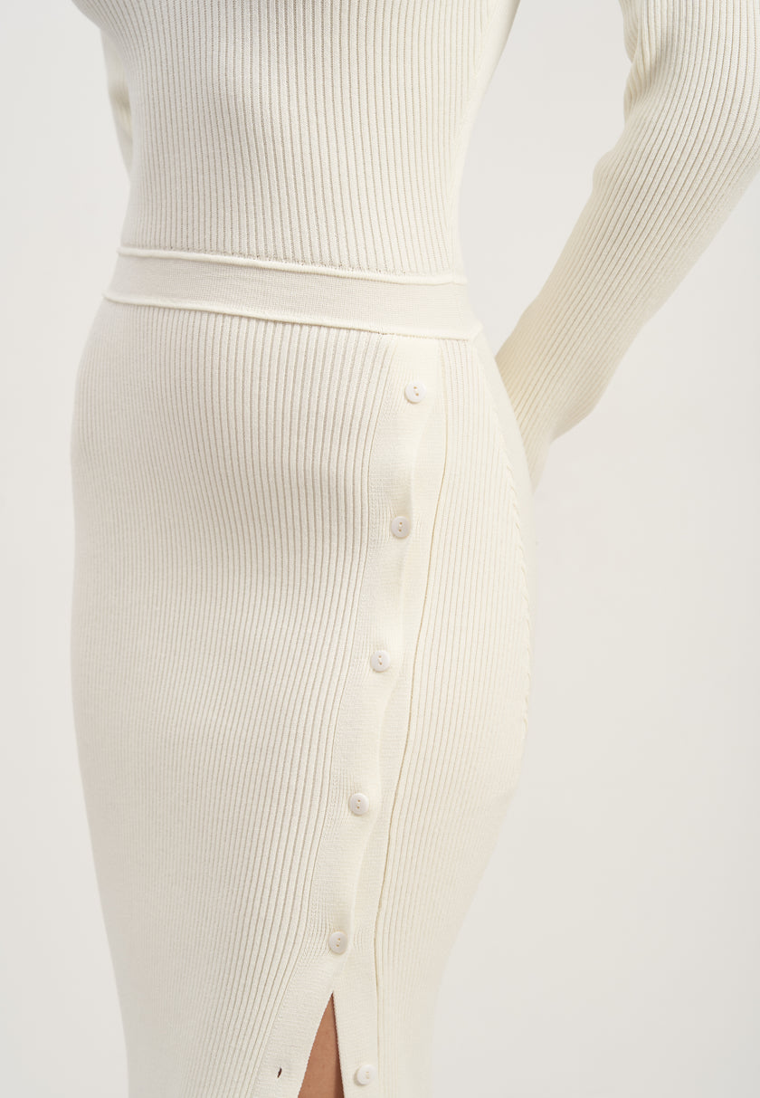 ADEL dress, ivory