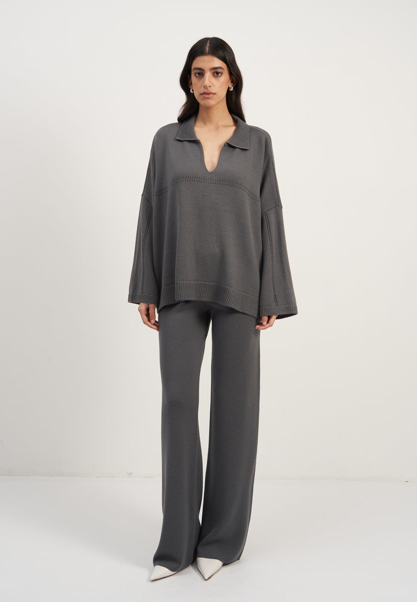 ANDREA pants, graphite