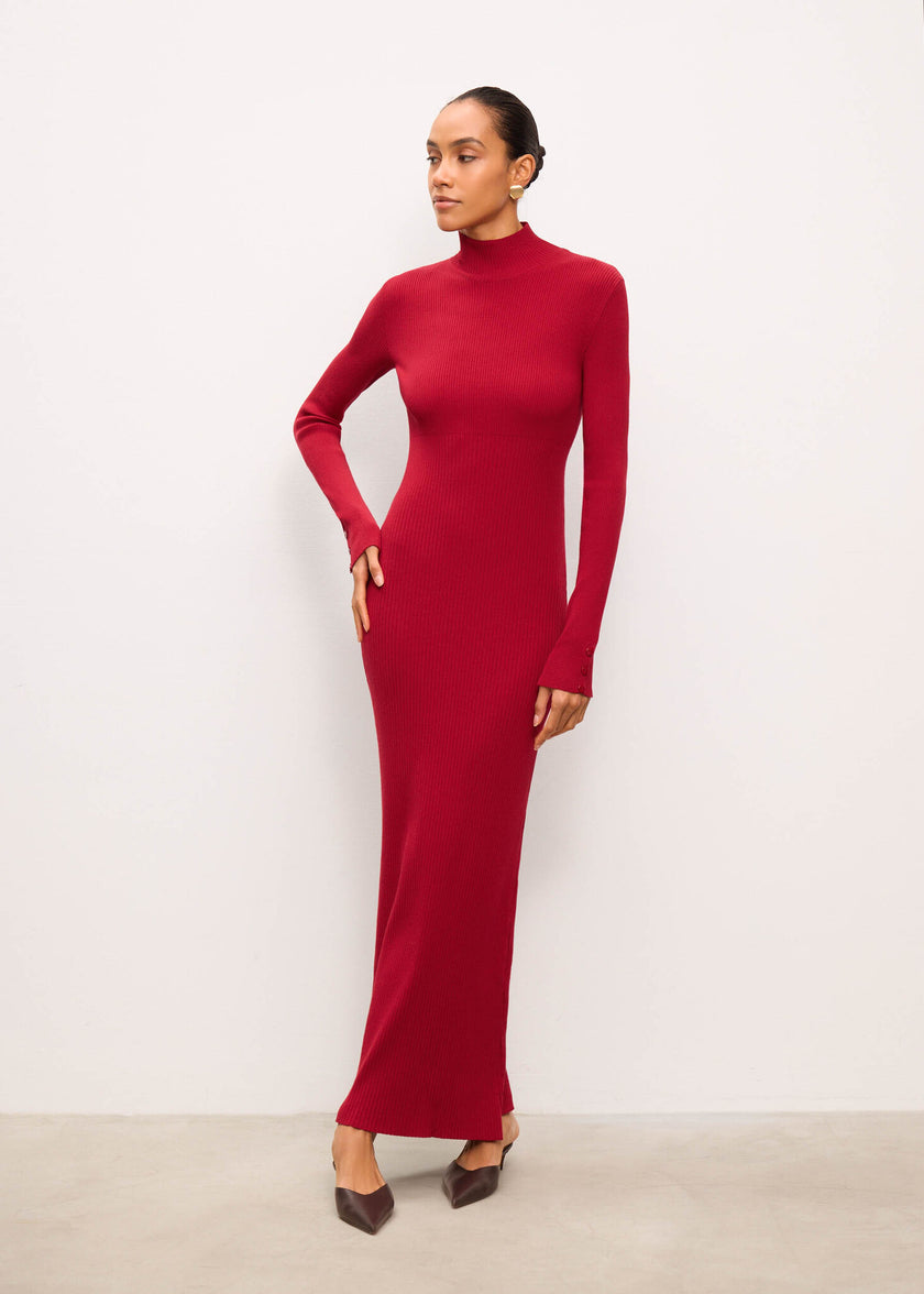 DRESS dress, sangria