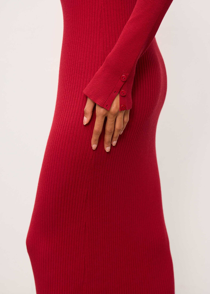 DRESS dress, sangria