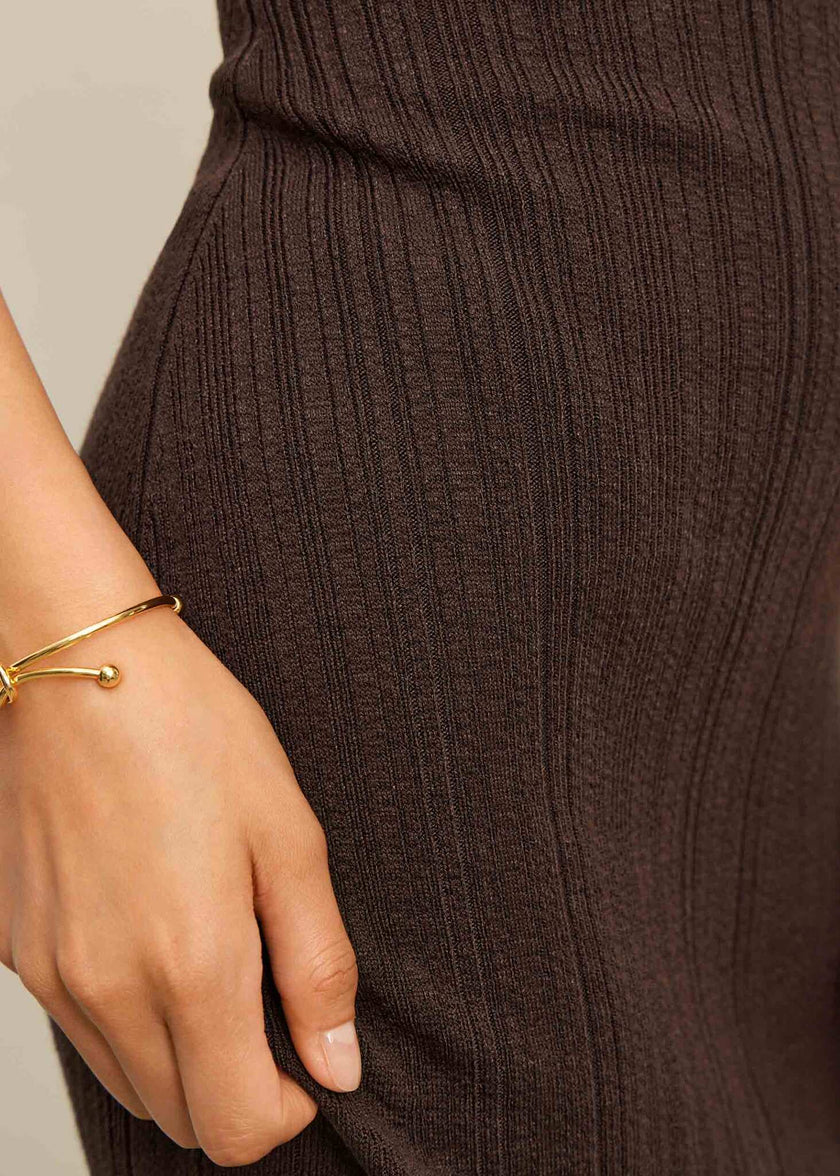 BALI dress, chocolate