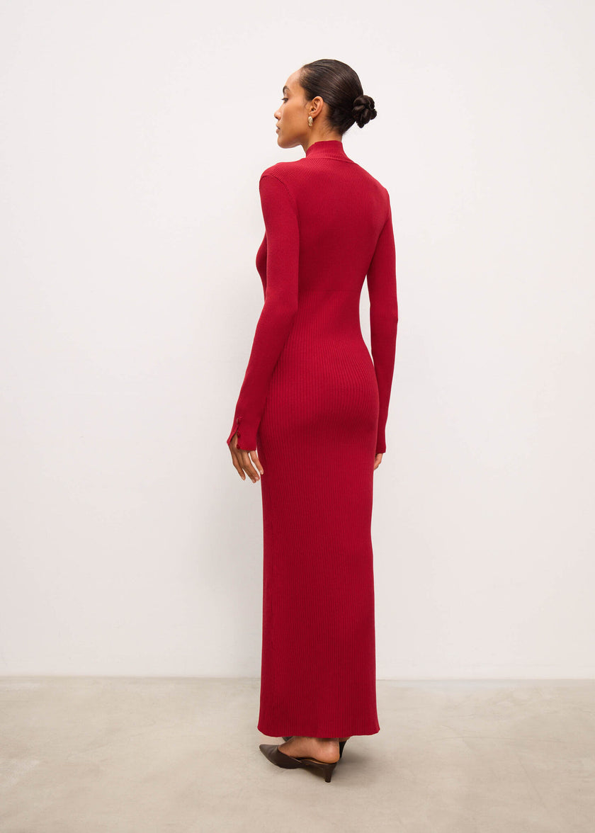 DRESS dress, sangria