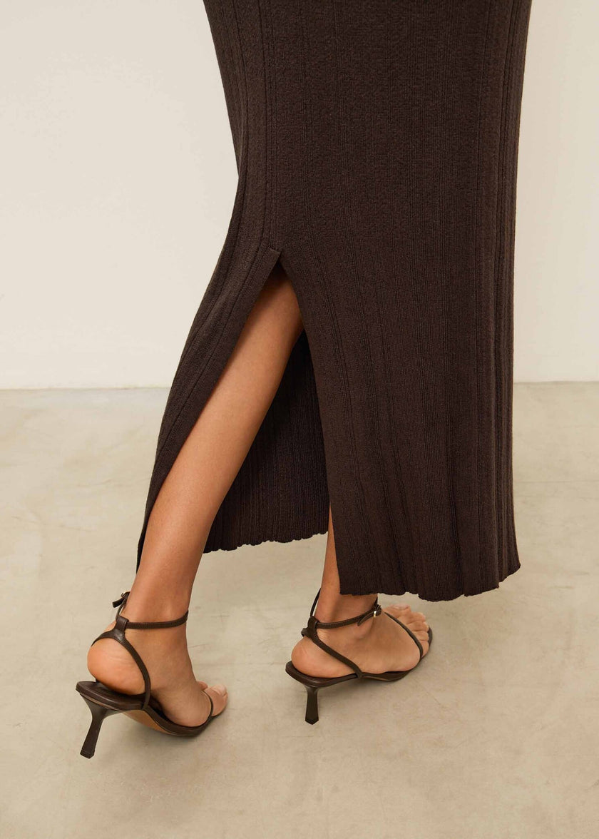 BALI dress, chocolate