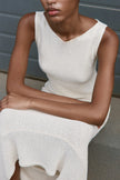 MANOLO dress, champagne