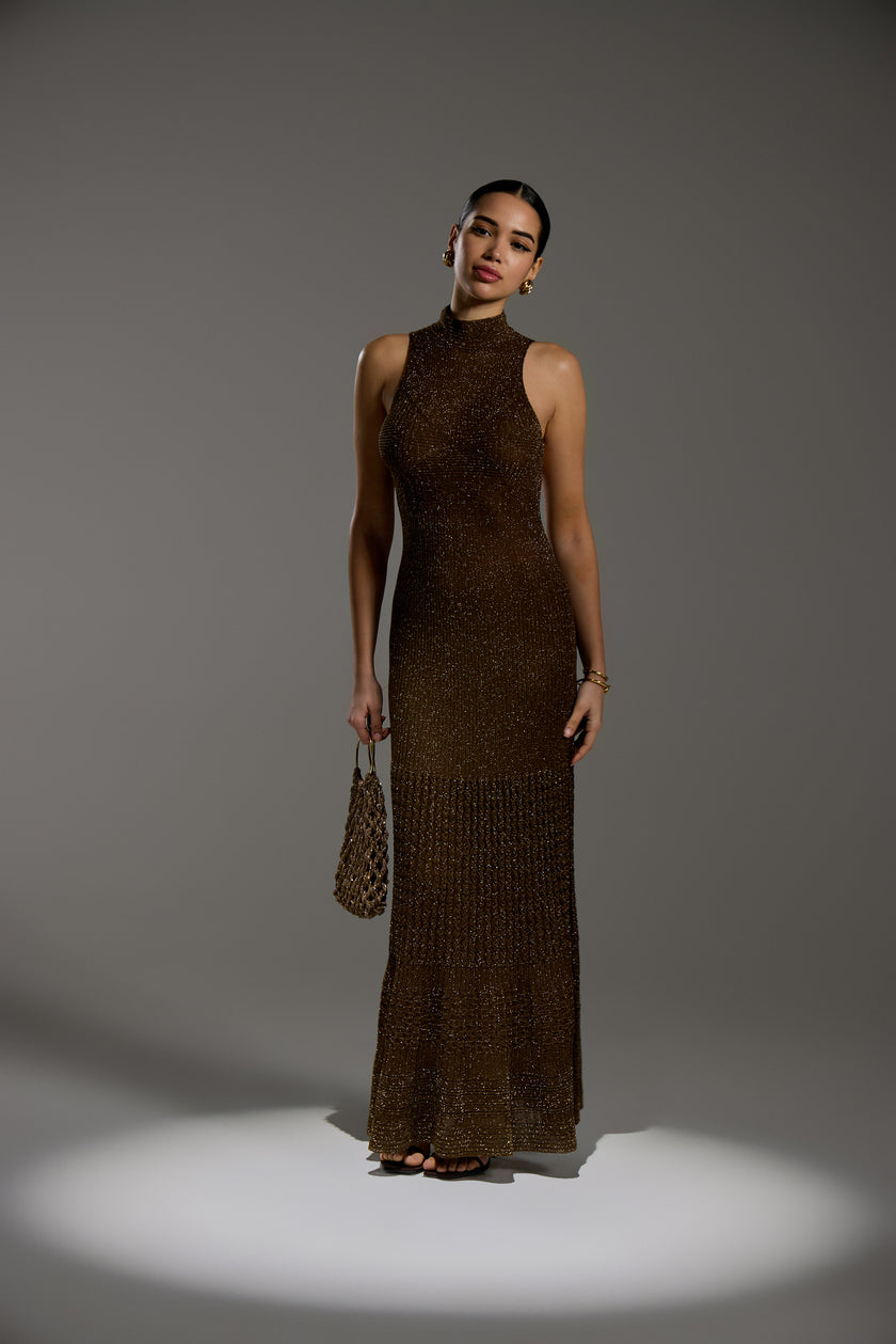 ANITA dress, chocolate