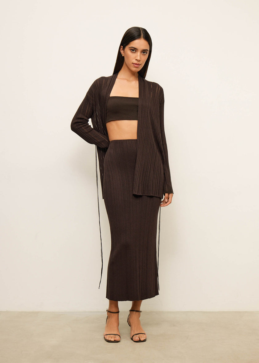 BALI skirt, chocolate