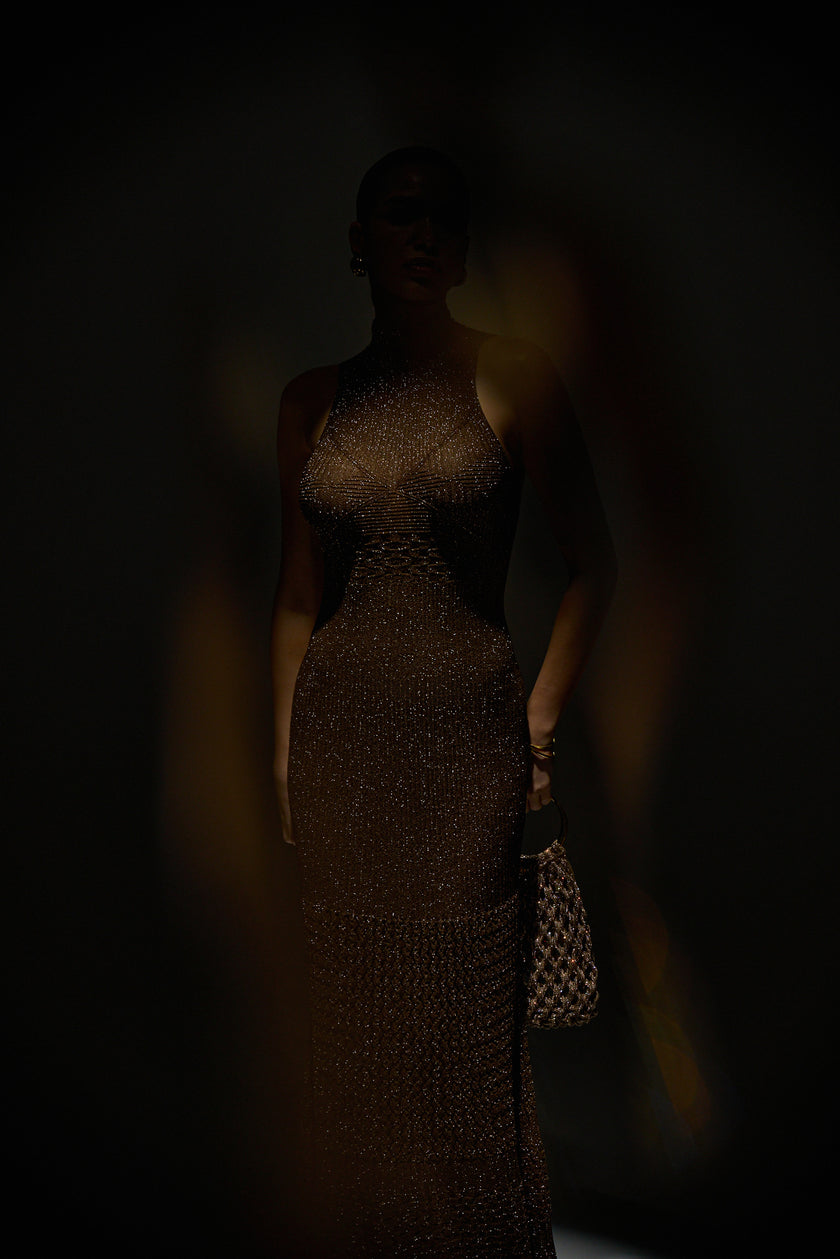 ANITA dress, chocolate