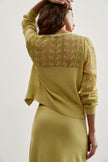 MARY cardigan, anise