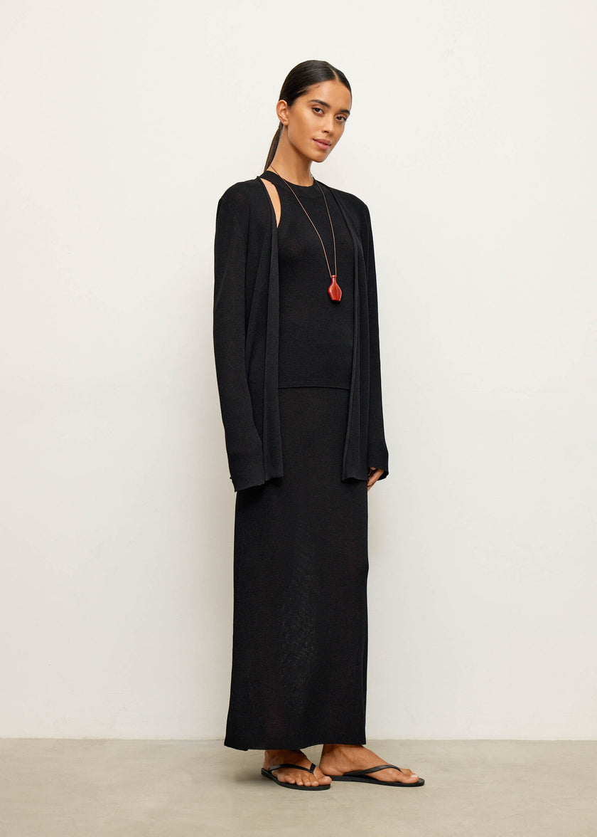 KHAYAL cardigan, black