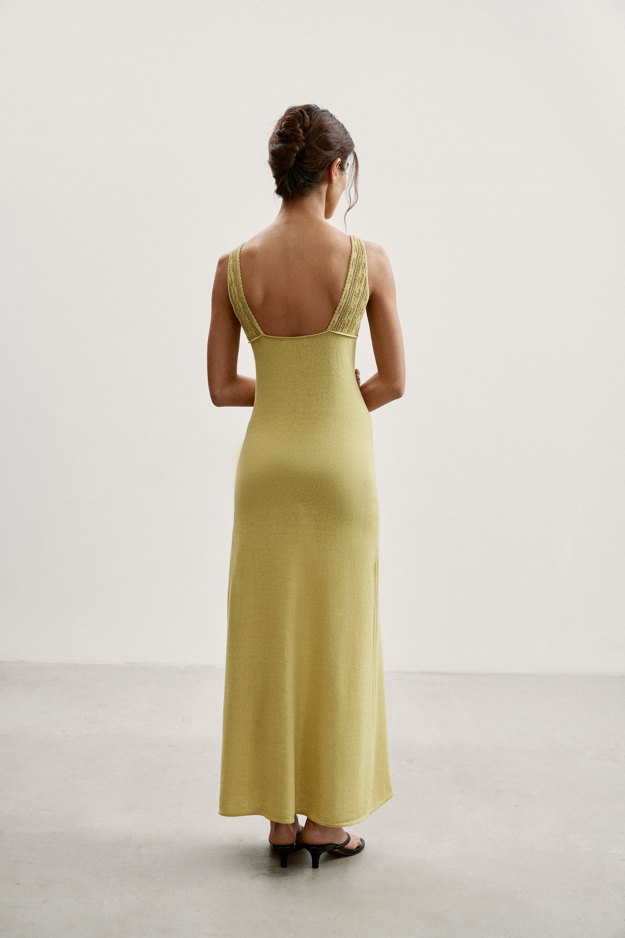 MARY dress, anise
