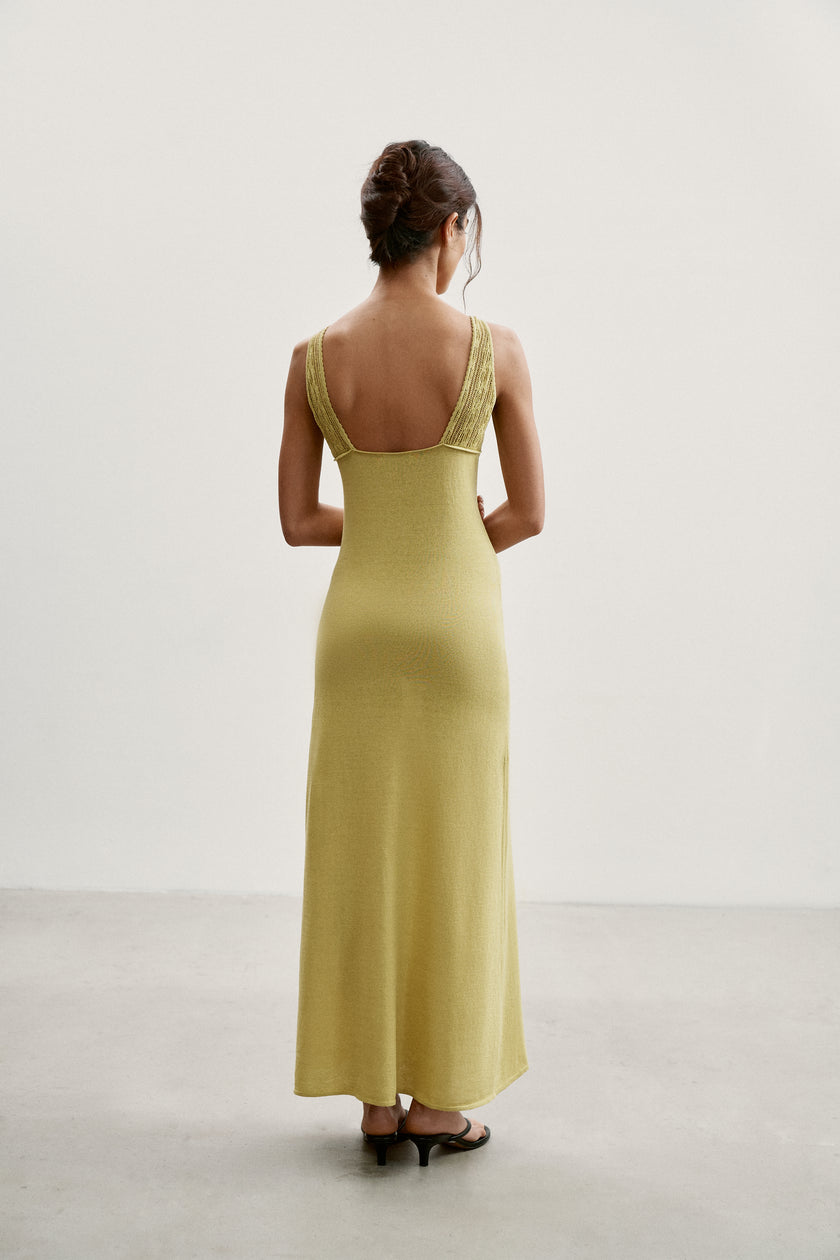 MARY dress, anise