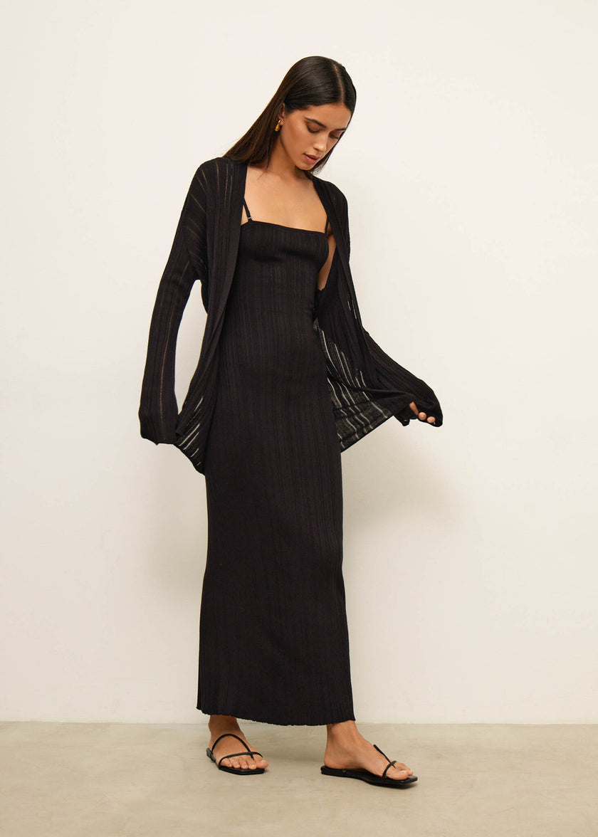 BALI cardigan, black