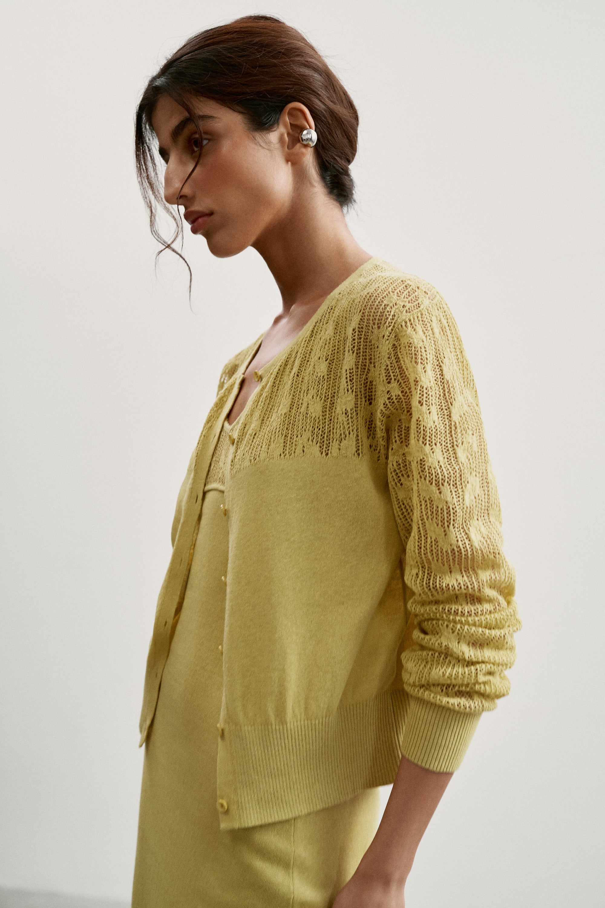 MARY cardigan, anise