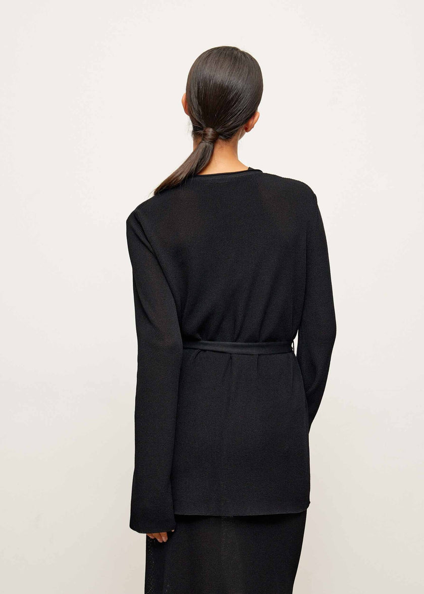 KHAYAL cardigan, black