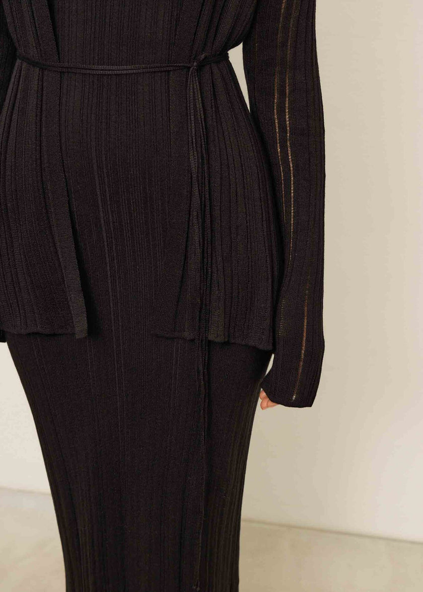 BALI cardigan, black