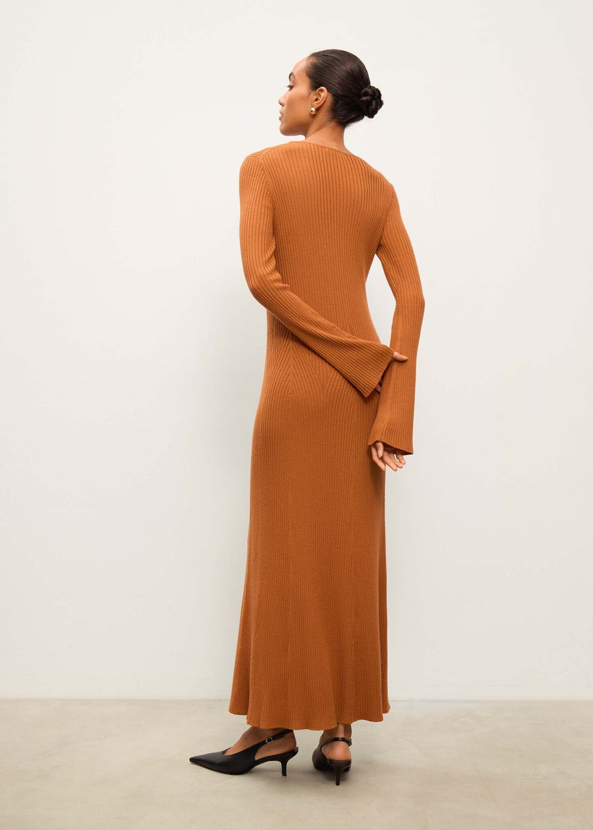 FLEXY dress, terracotta
