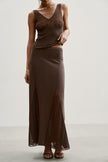 MARY top, chocolate