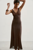 MARY dress, chocolate