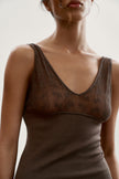 MARY dress, chocolate