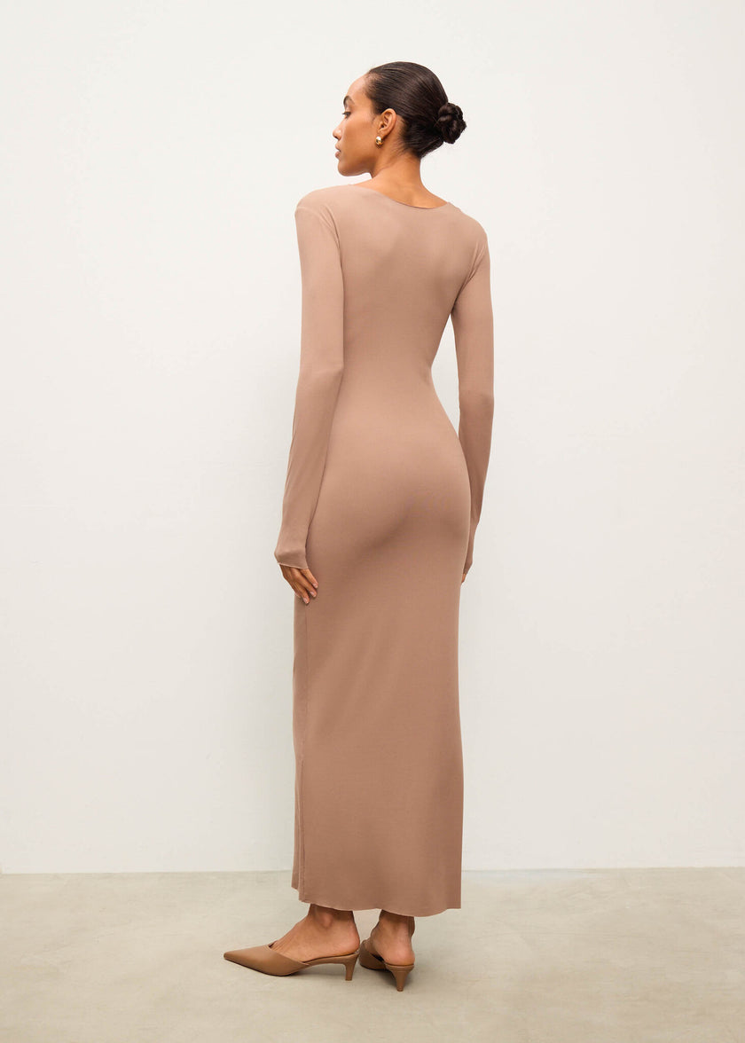 GIA dress, beige