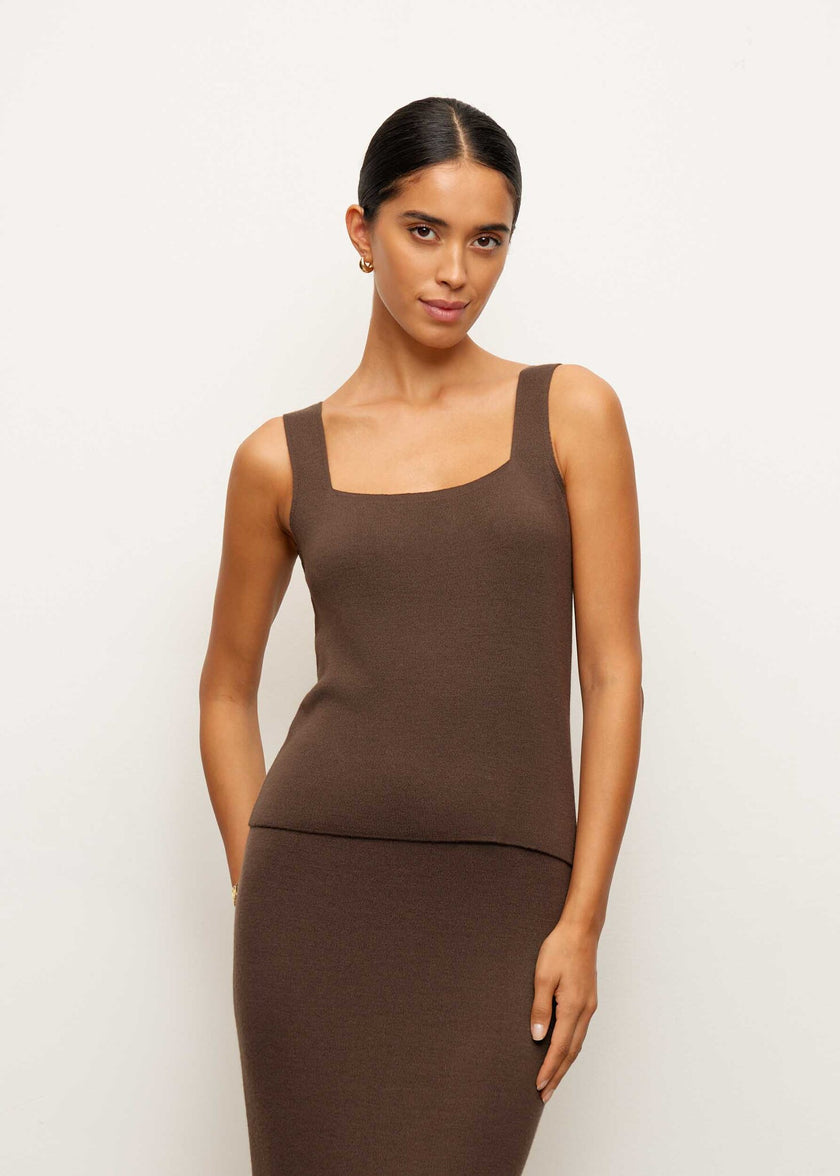 MOLLY top, chocolate