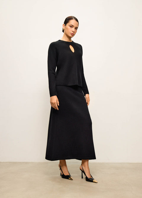 ALESSANDRA skirt, black