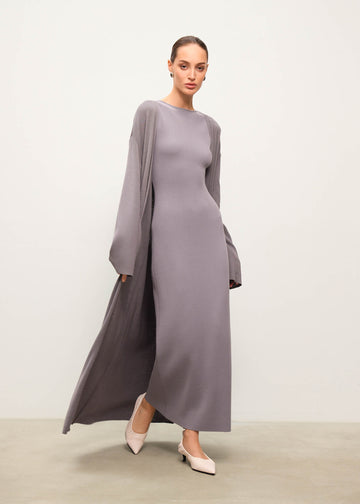 BAGIRA cape cardigan, graphite