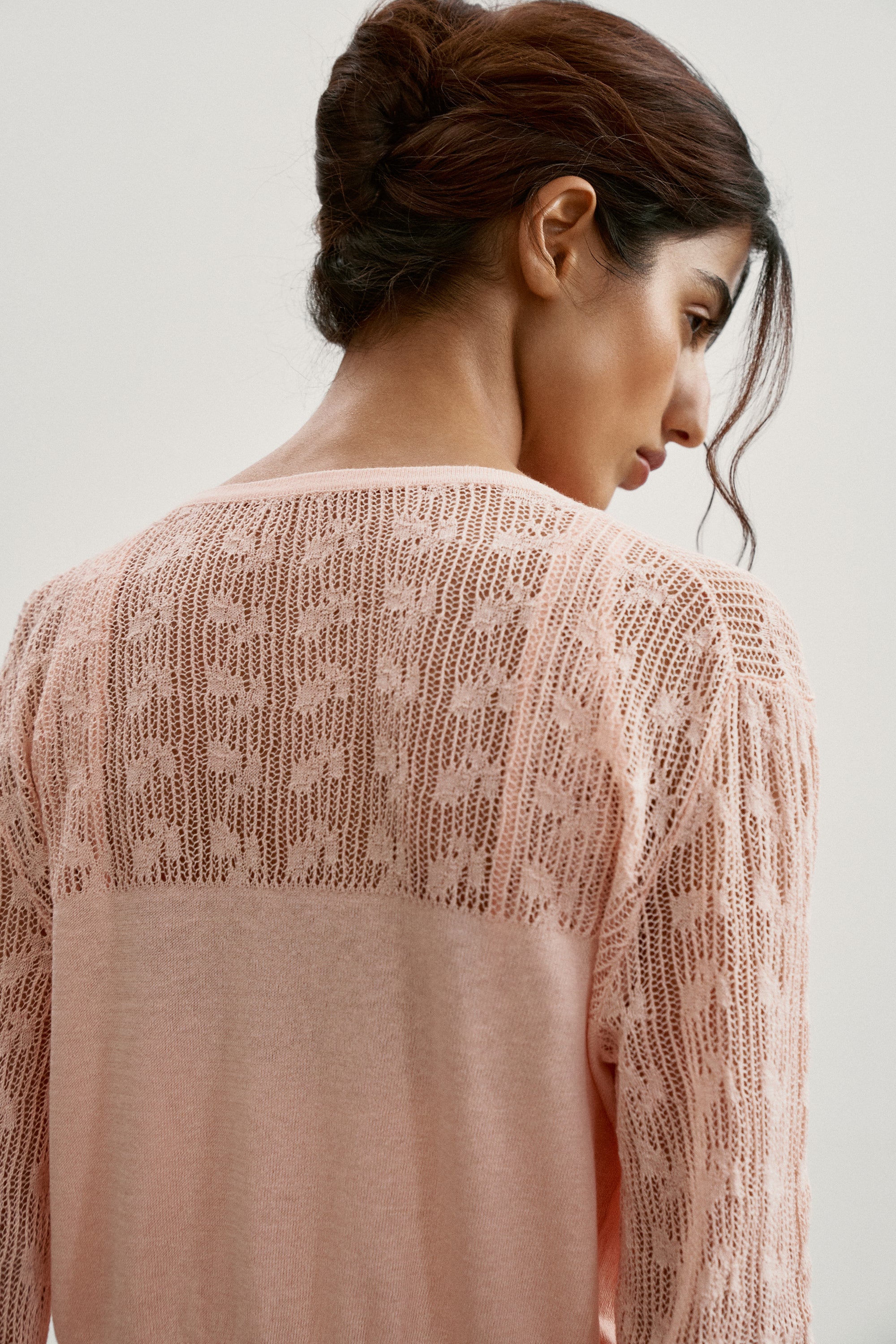 MARY cardigan, peach