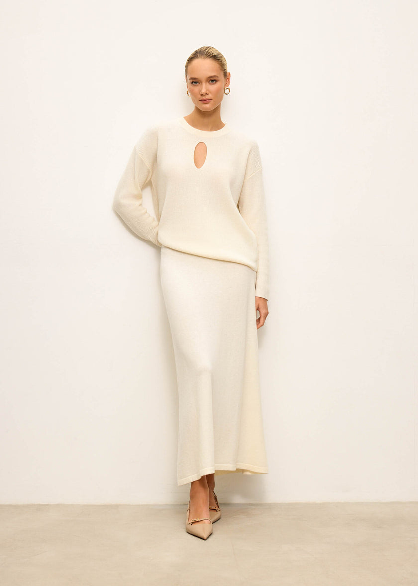 ALESSANDRA jumper, milk