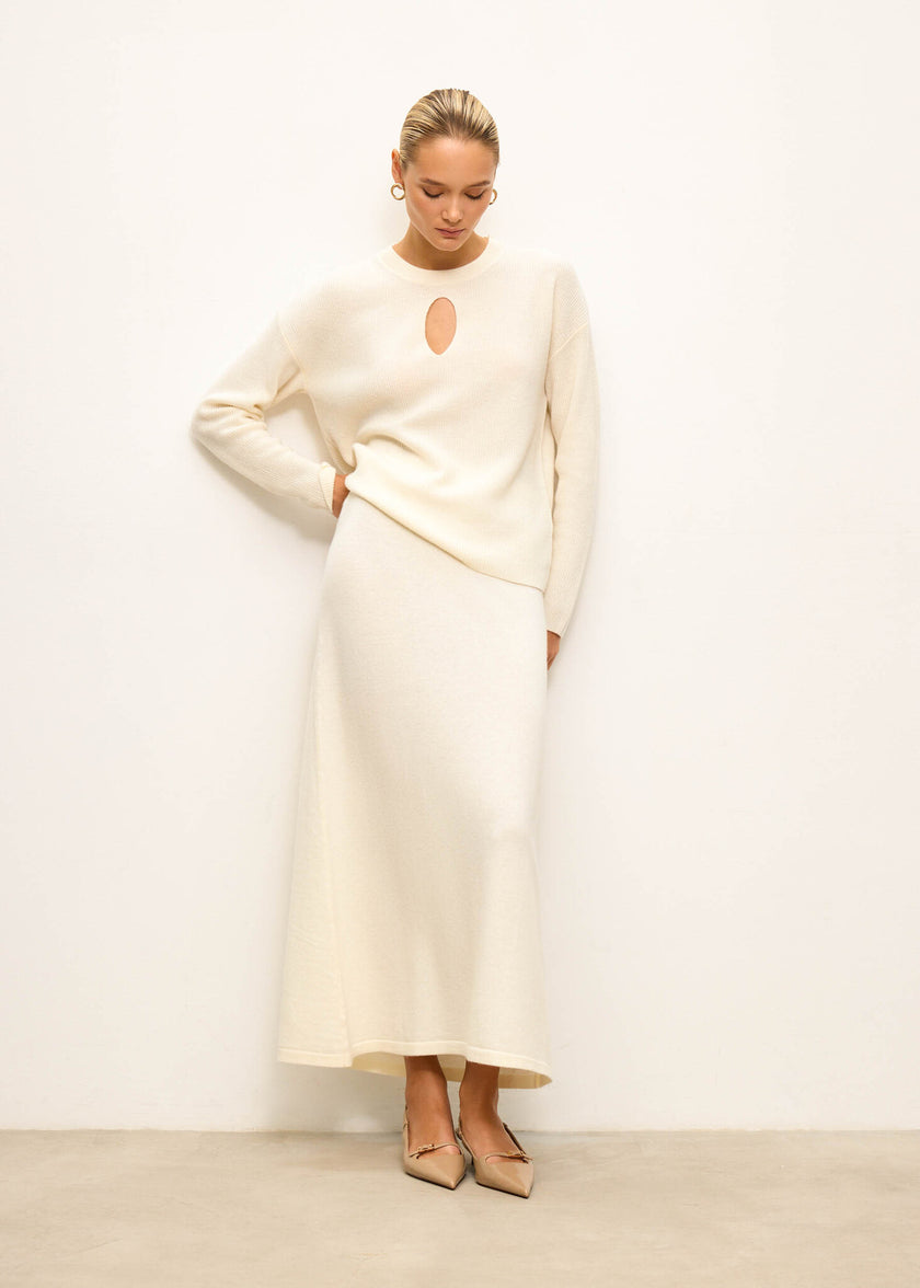 ALESSANDRA skirt, milk