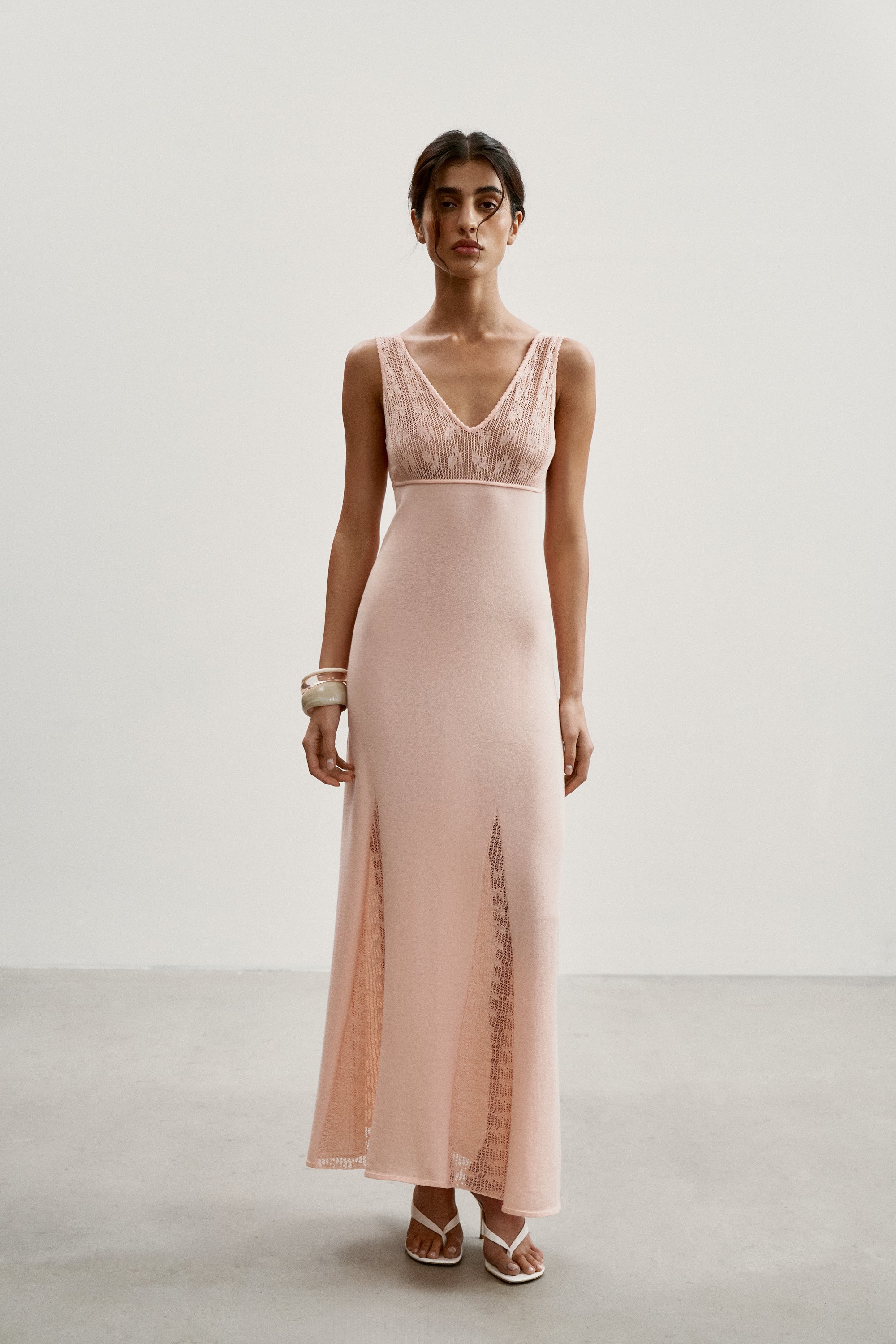 MARY dress, peach