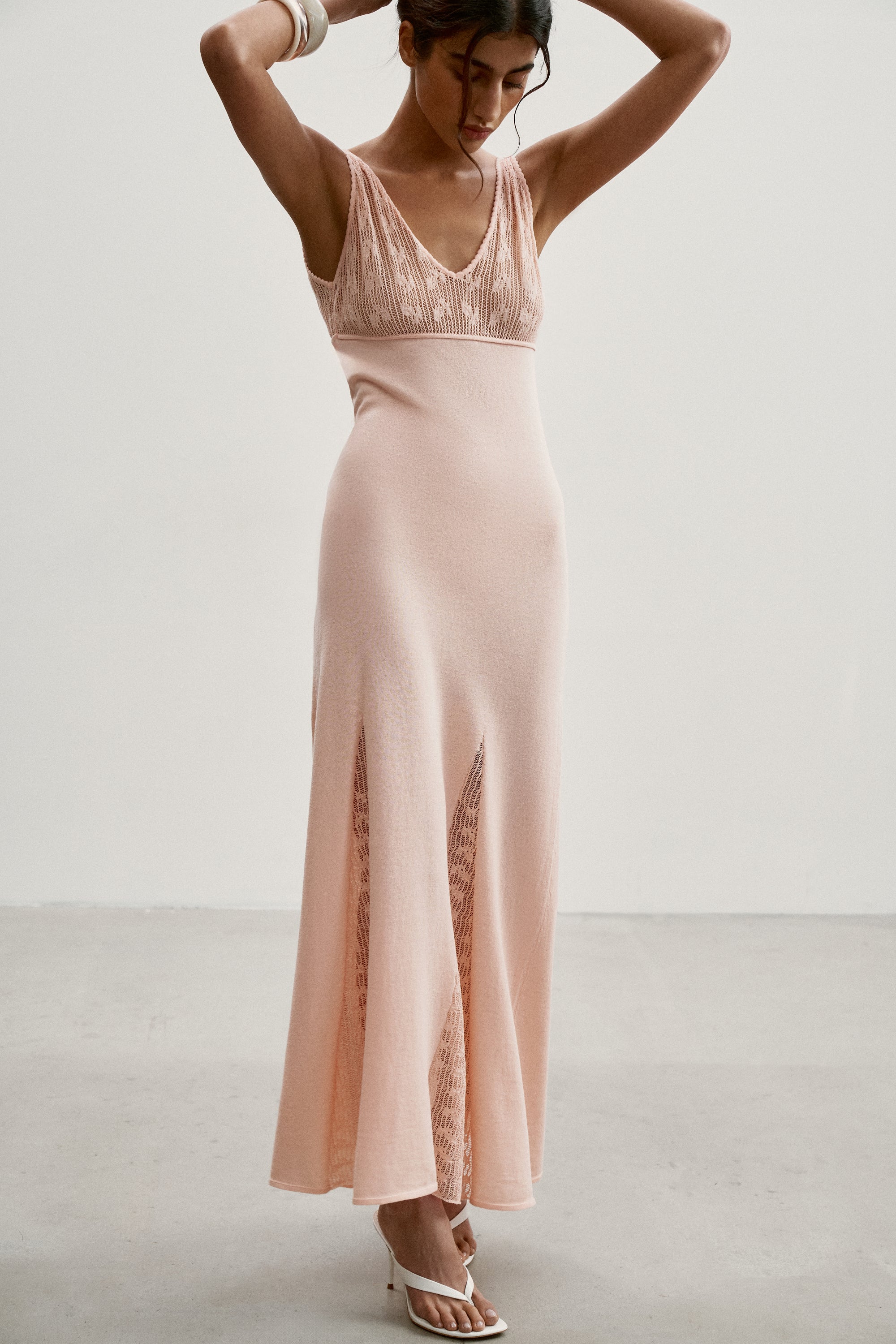 MARY dress, peach