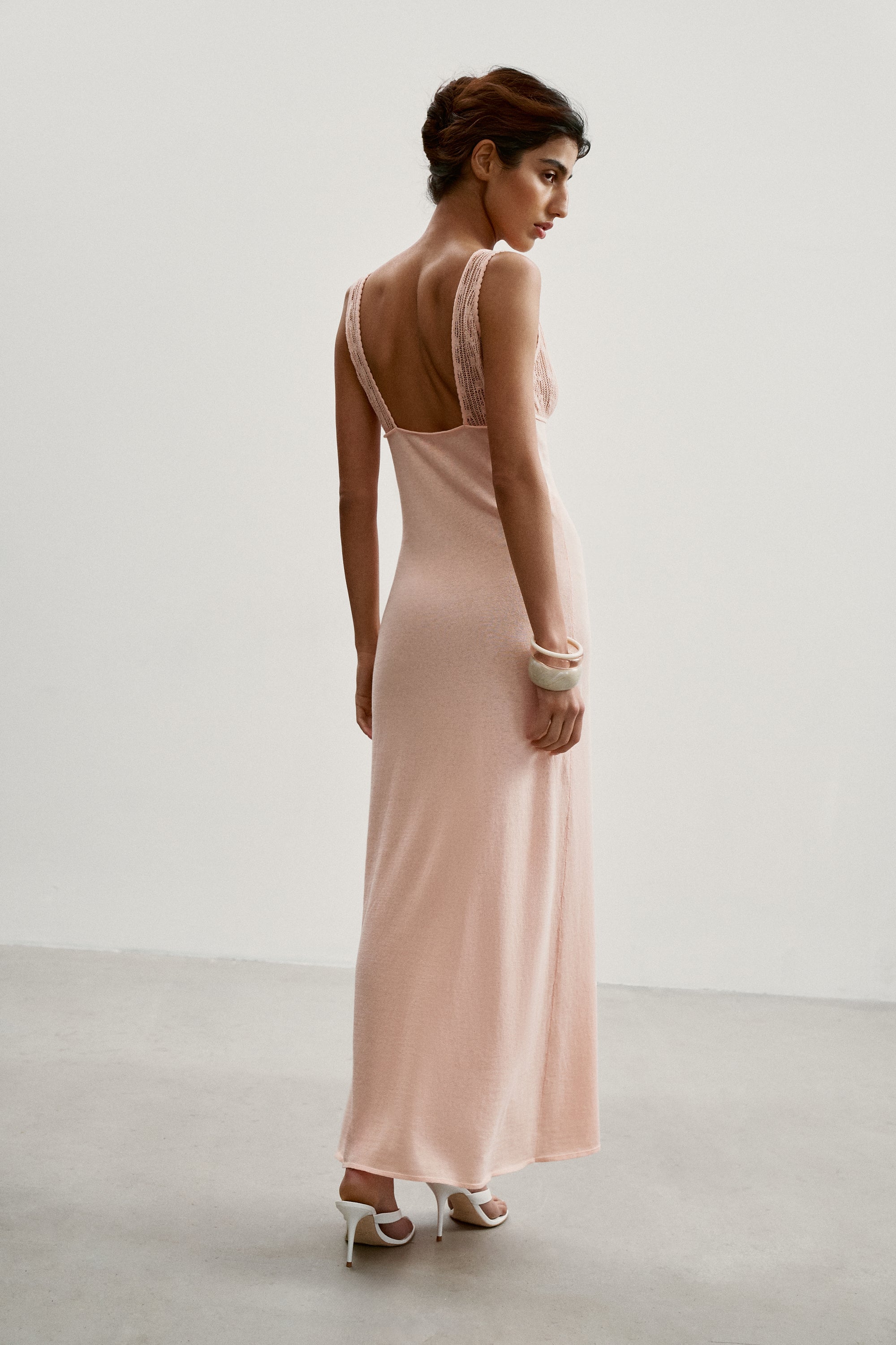 MARY dress, peach