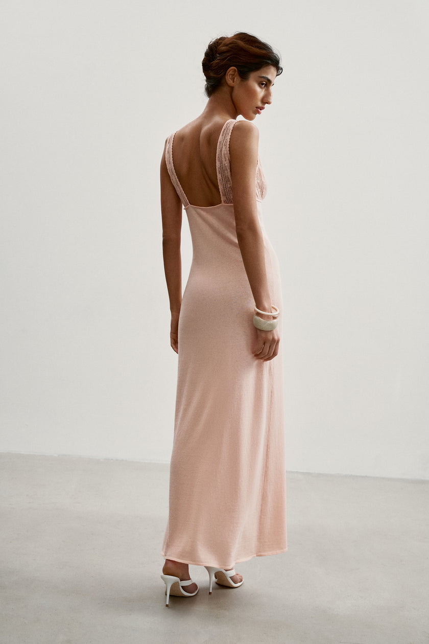 MARY dress, peach