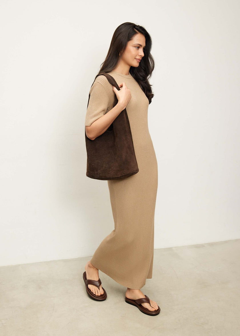 ELLA dress, camel