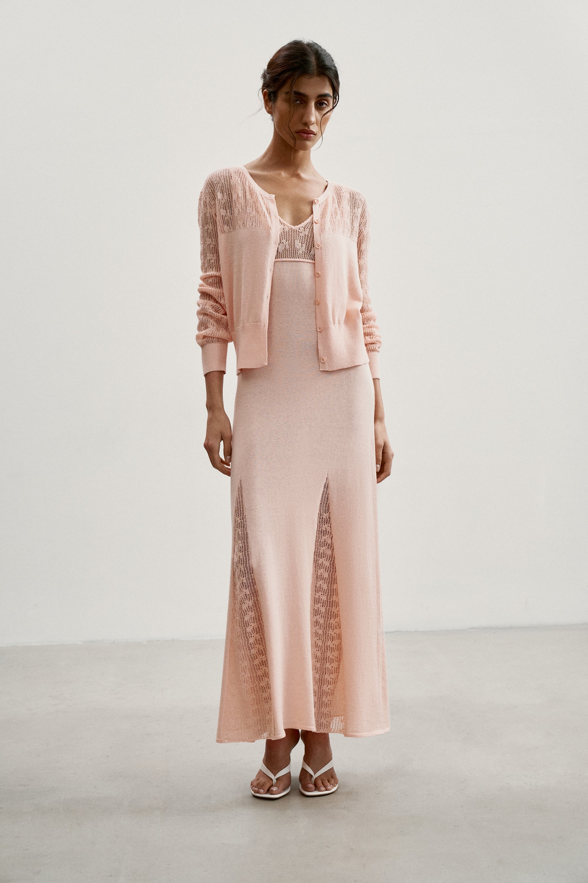 MARY dress, peach