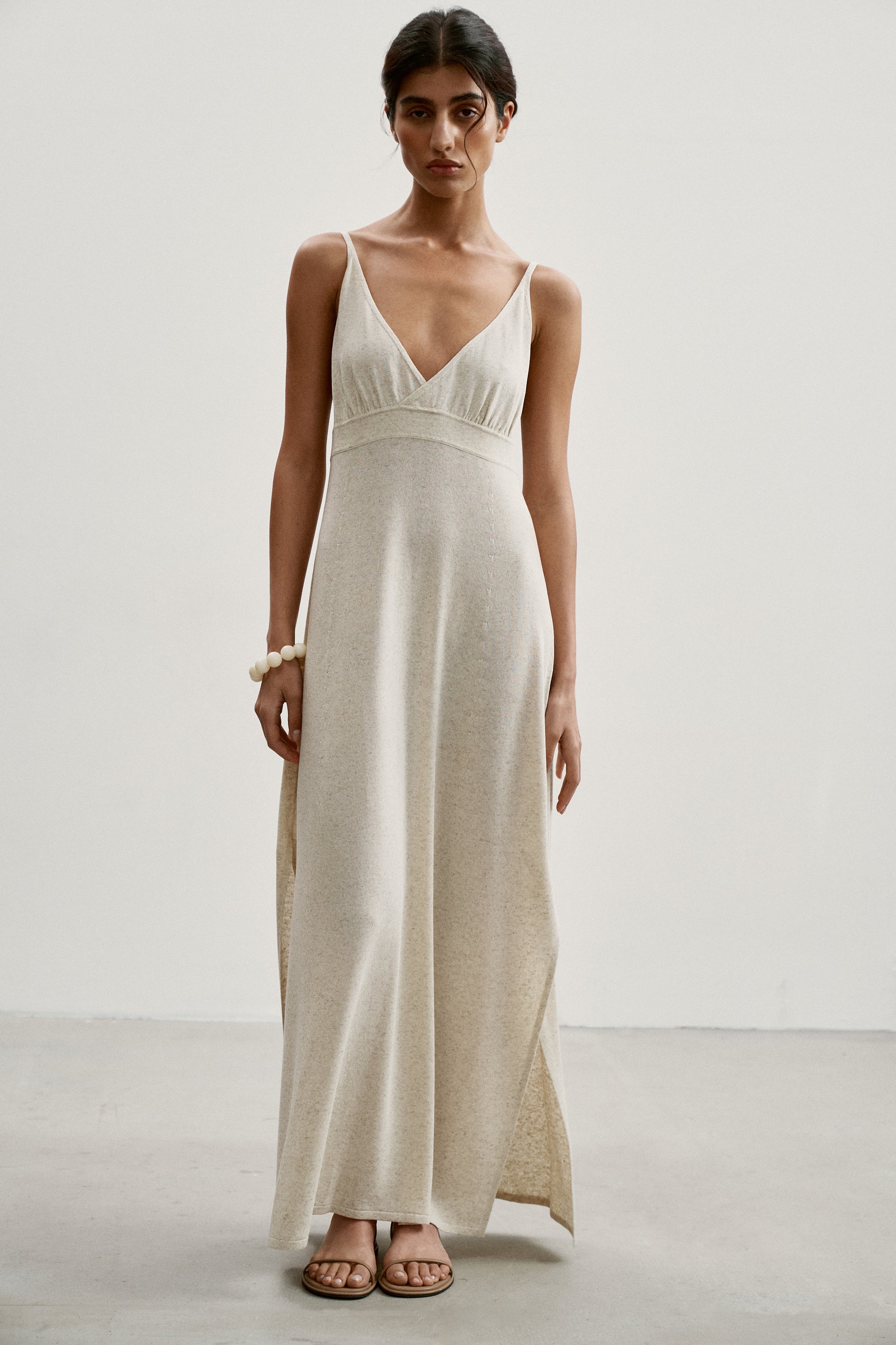 VICTORIA dress, light beige